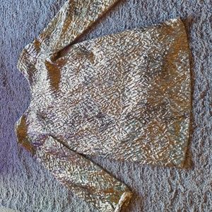 Dress, Zara, small, gold